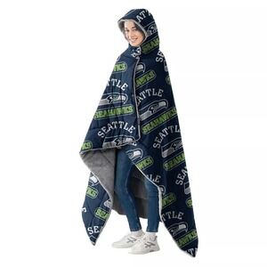 Seattle Seahawks NFL Outdoor Wearable 54"x72" Blanket